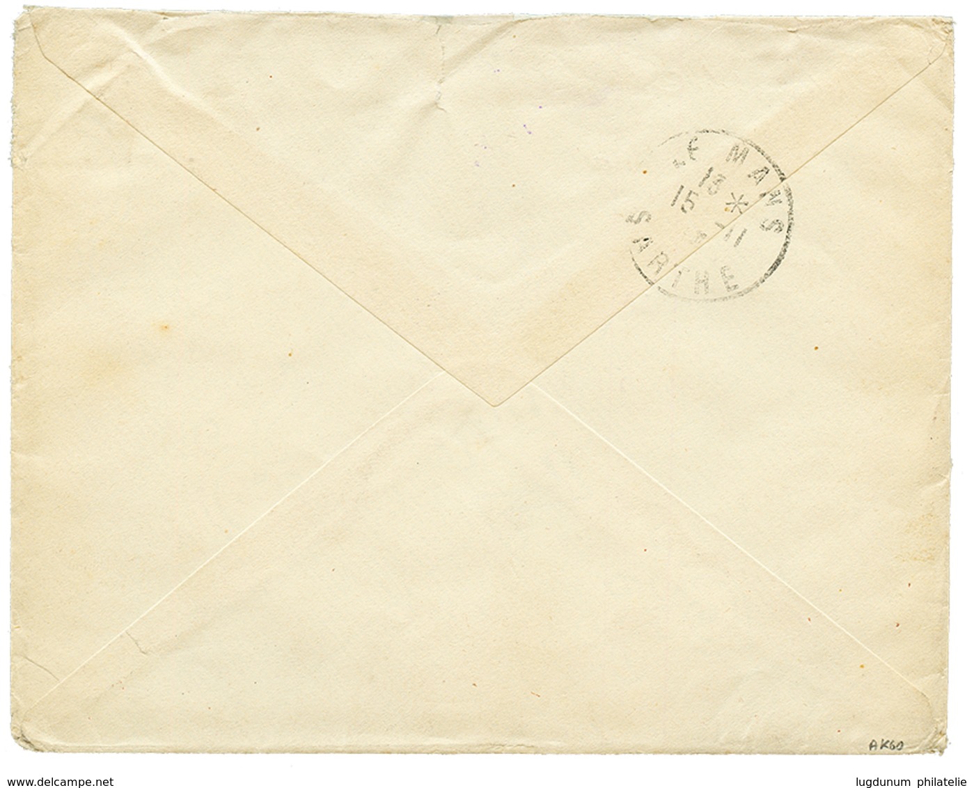 713 1913 NLLE CALEDONIE 10c Obl. PRt FRANCAIS WALLIS Sur Enveloppe Pour La FRANCE. Trés RARE. TB. - Sonstige & Ohne Zuordnung