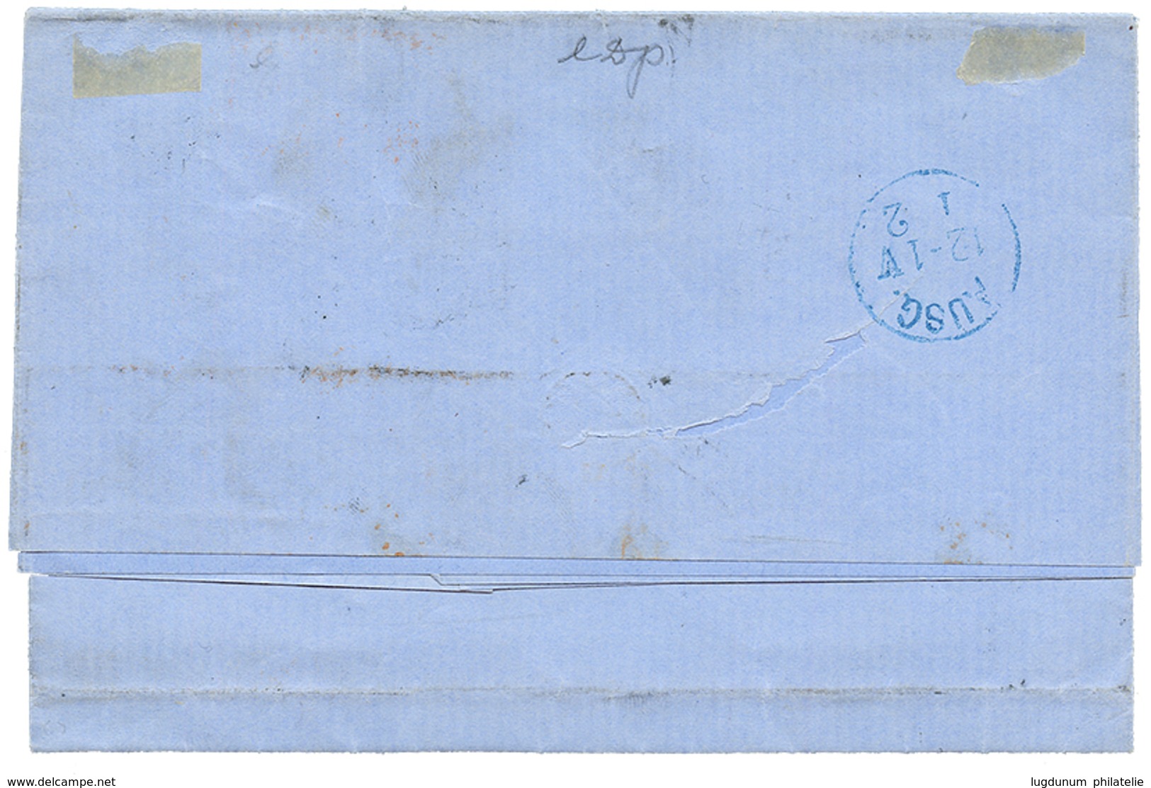 970 1871 1k + 3k + 10k Canc. 1 On Entire Letter From WARSCHAU To BERLIN. Vvf. - Other & Unclassified