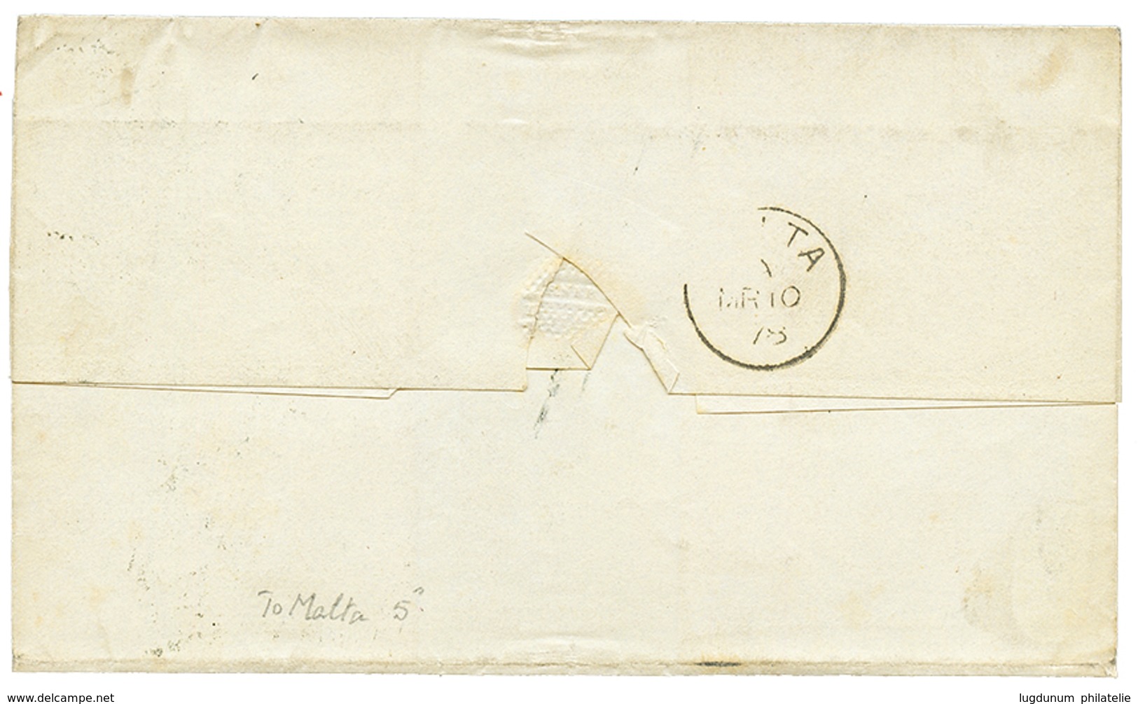 1047 1878 GB Pair 2 1/2d Rose Canc. A26 + GIBRALTAR On Cover To MALTA. Nice Destination. Superb. - Autres & Non Classés