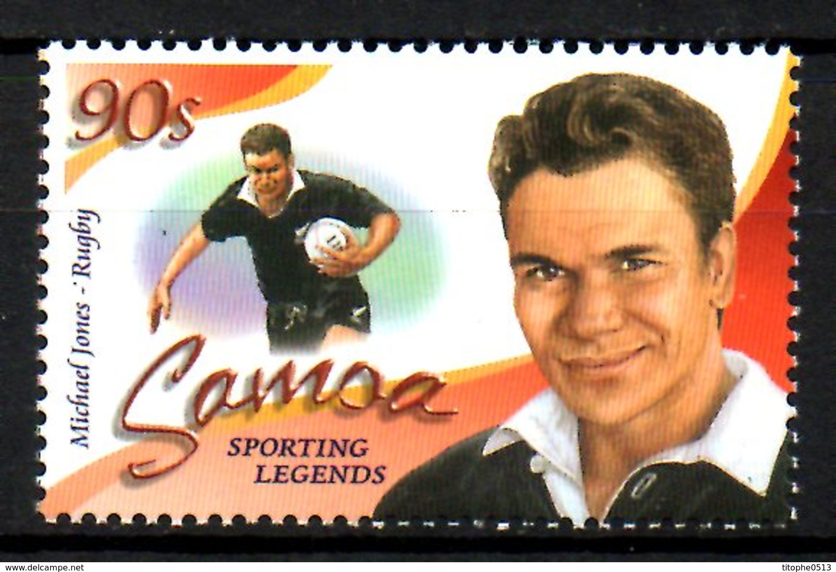 SAMOA. N°964 De 2003. Michael Jones. - Rugby