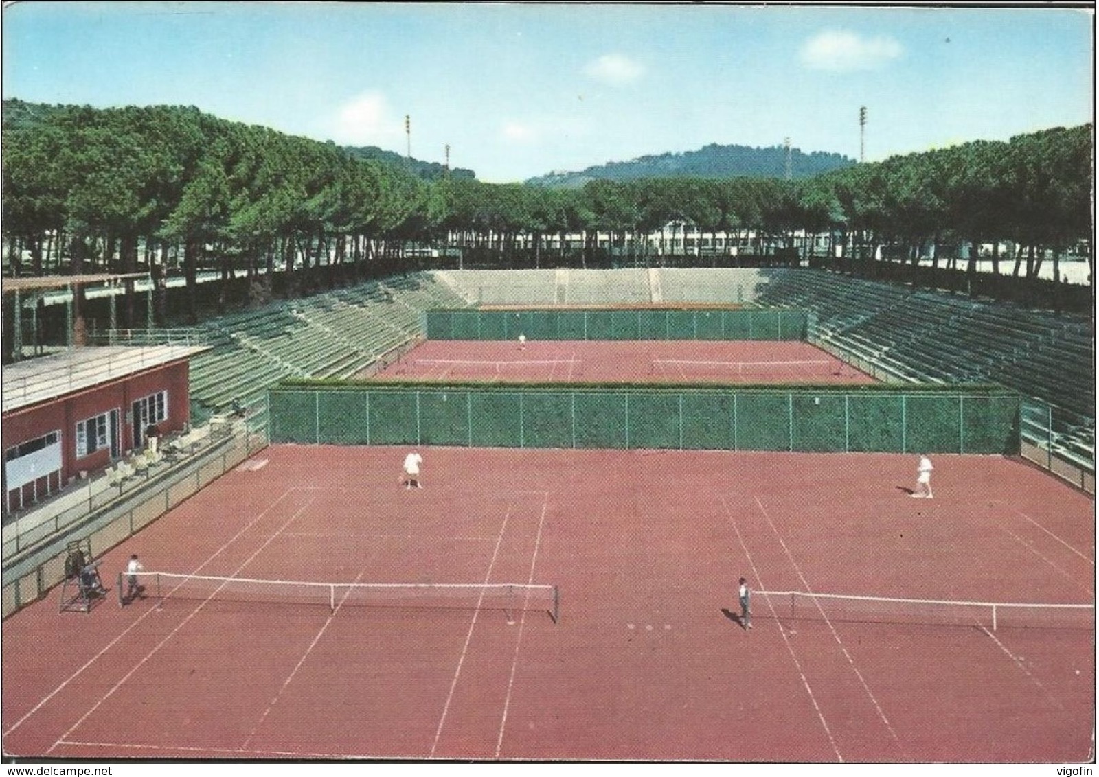 CAMPI DI TENIS ROMA ITALIA, PC, Uncirculated - Tennis