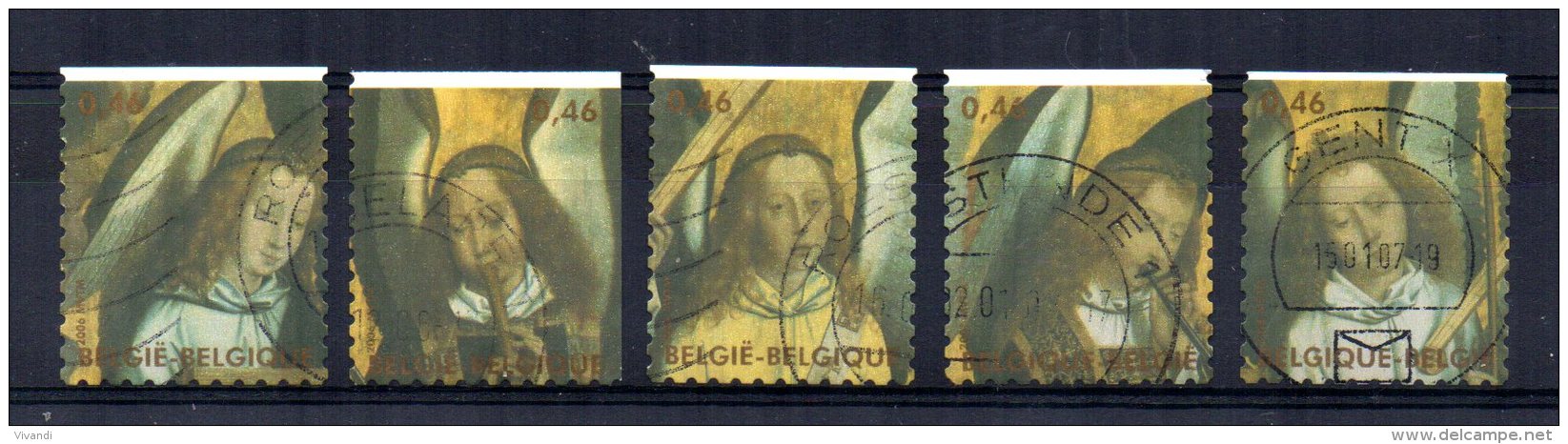 Belgium - 2006 - Christmas (Self Adhesive) - Used - Oblitérés