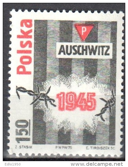 Poland 1975 - Auschwitz Liberation - Mi 2362 - MNH (**) - Ungebraucht