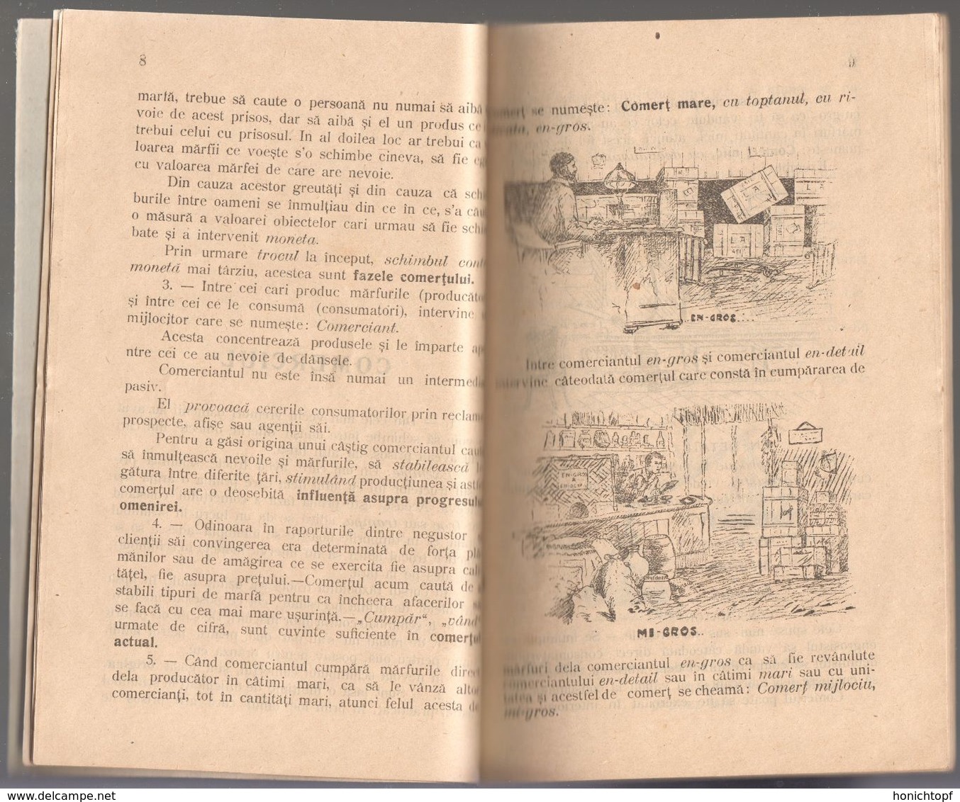 Rumänien; Romania; Scoala Elementara De Comert, Clasa I; 1922 - Tijdschriften