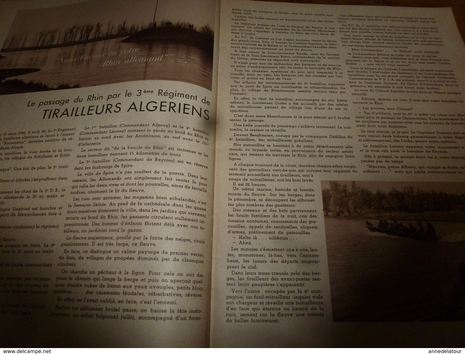 1946 :Offenbourg;Baden-Baden;Constance;Coblence;Rheinsheim;Bad-Kreuznach,Philippsbourg,Leimersheim,Spire;etc