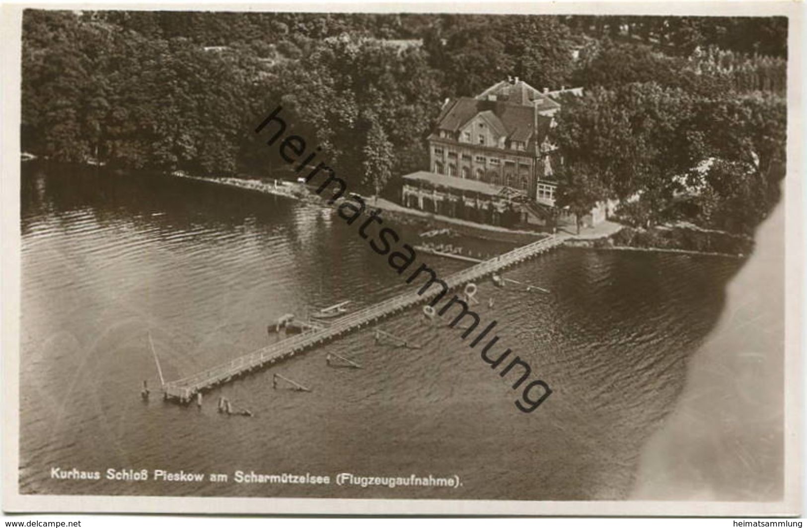 Kurhaus Schloss Pieskow Am Scharmützelsee - Foto-AK 30er Jahre - Verlag Rudolf Lambeck Berlin - Bad Saarow