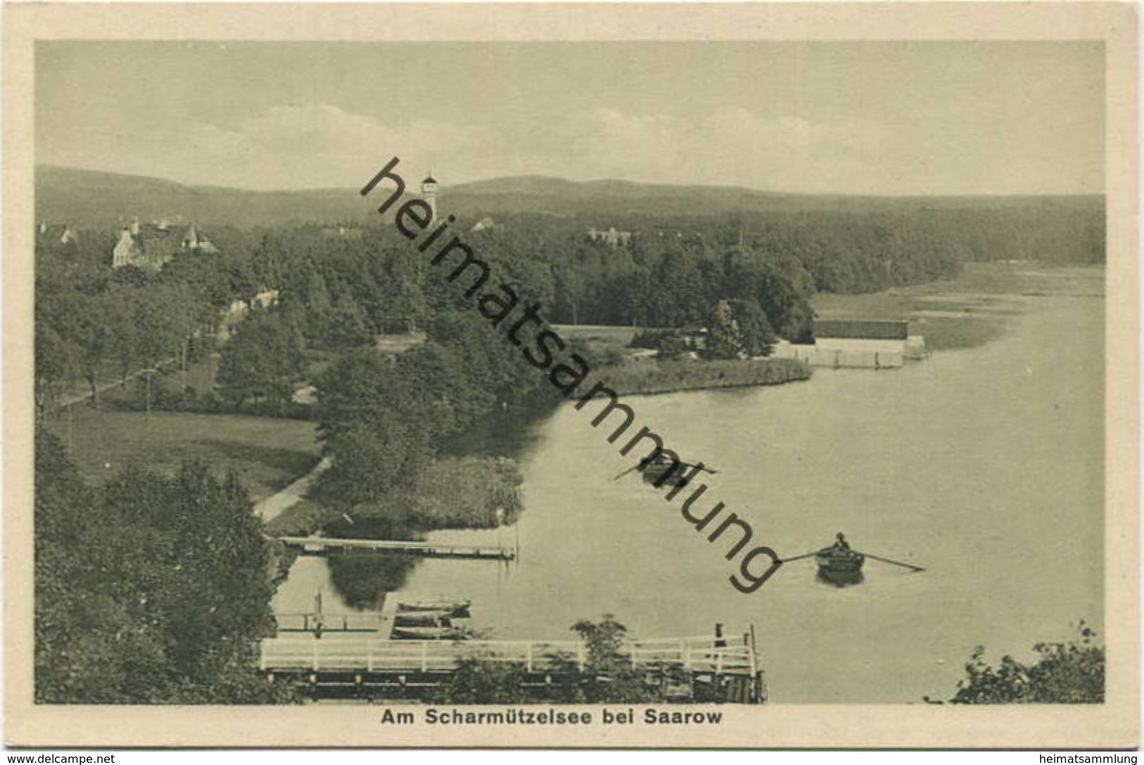 Am Scharmützelsee Bei Saarow - Verlag R. Heberlein Berlin 20er Jahre - Bad Saarow