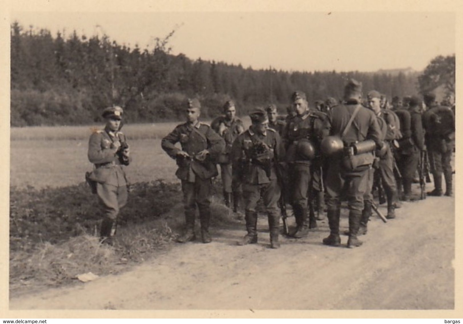 Photo Guerre Groupe Militaire Allemand - Guerre, Militaire