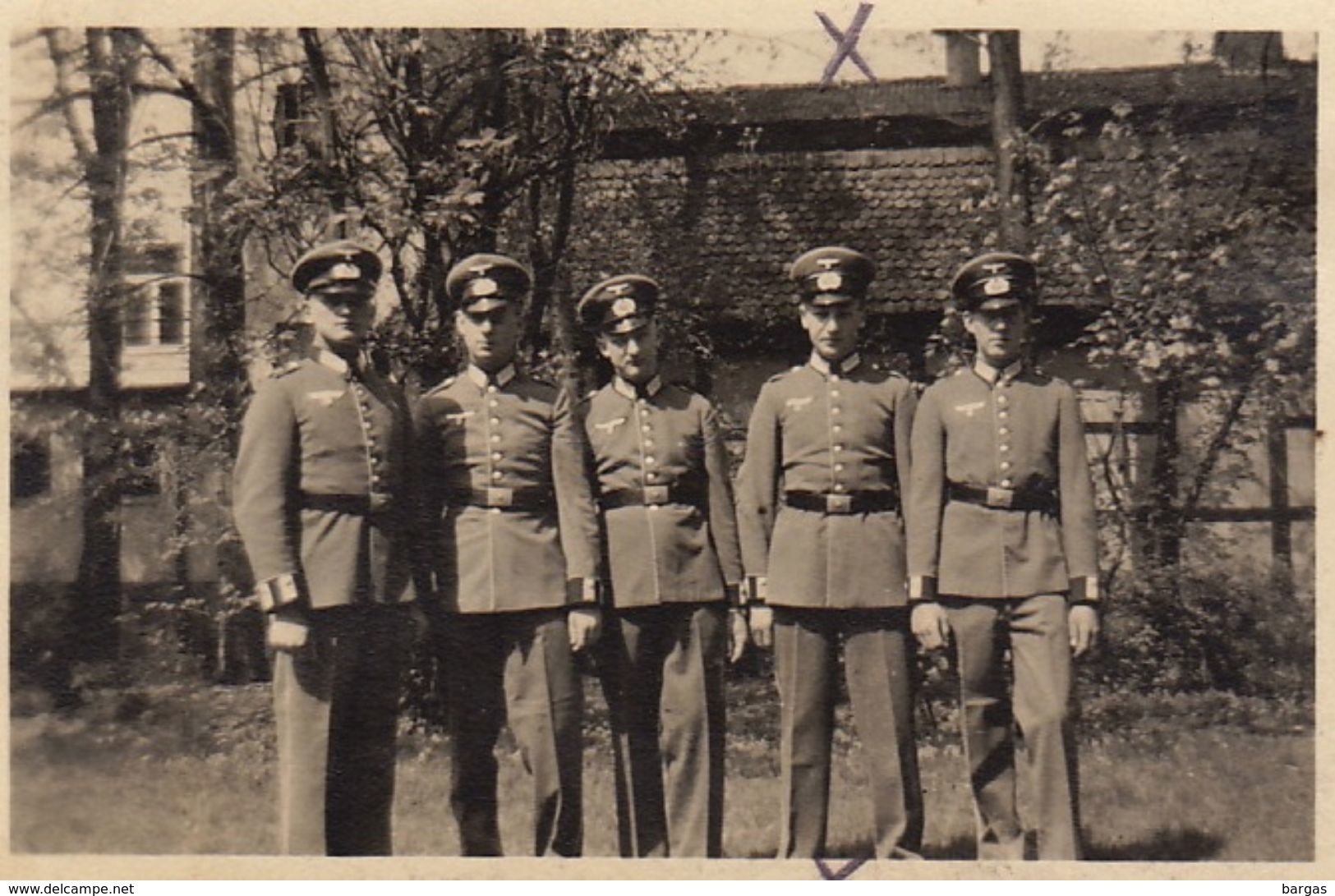 Photo Guerre Groupe Militaire Allemand - Guerre, Militaire