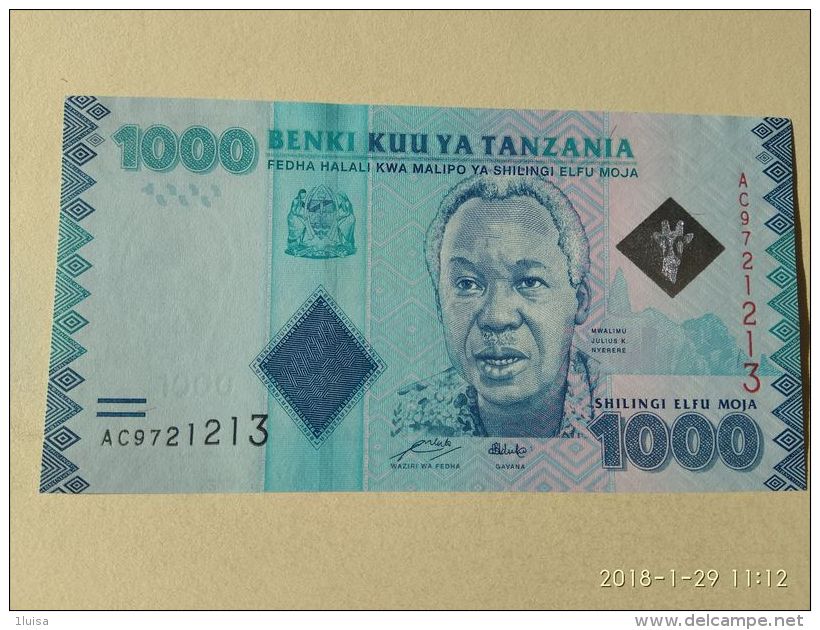 1000 Shilinci 2010 - Tanzania