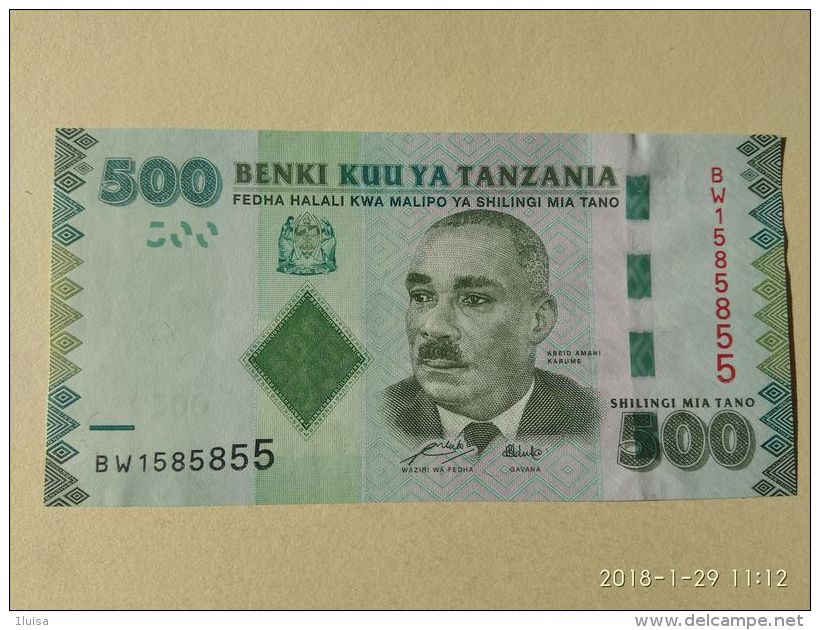 500 Shilinci 2011 - Tanzania