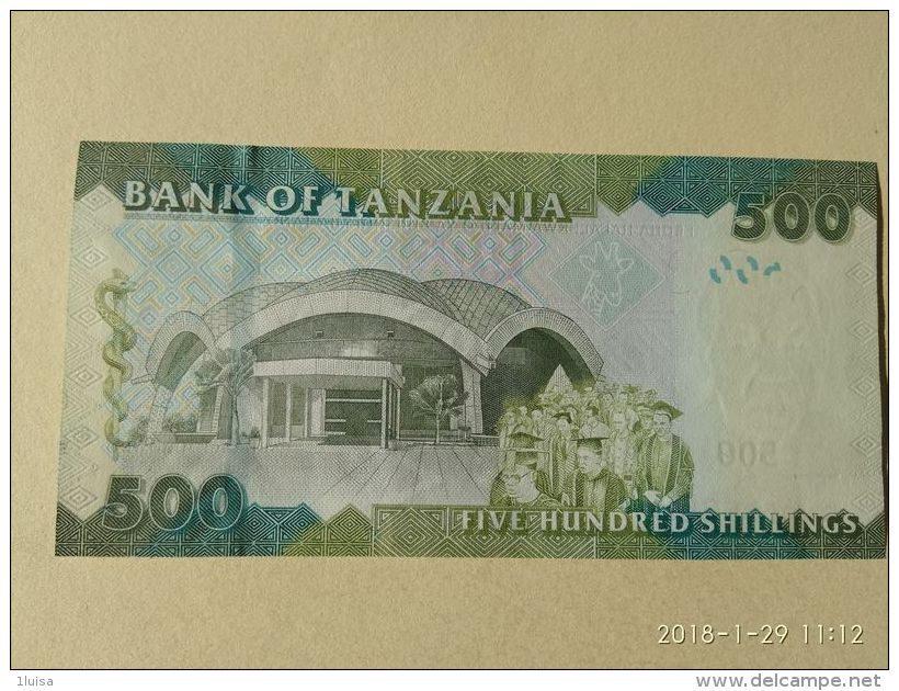 500 Shilinci 2011 - Tanzania