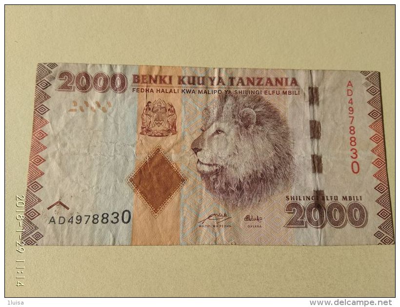 2000 Shilinci 2000 - Tanzanie