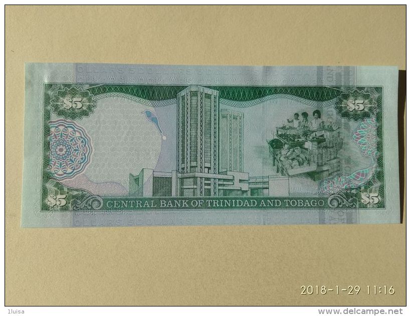 5 Dollars 2002 - Trinité & Tobago