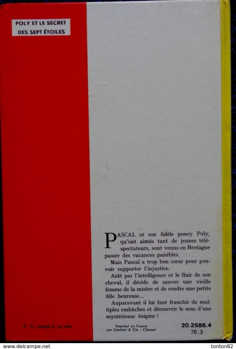 Cécile Aubry - POLY Et Le Secret Des Sept étoiles - Idéal - Bibliothèque - ( 1976 ) . - Ideal Bibliotheque