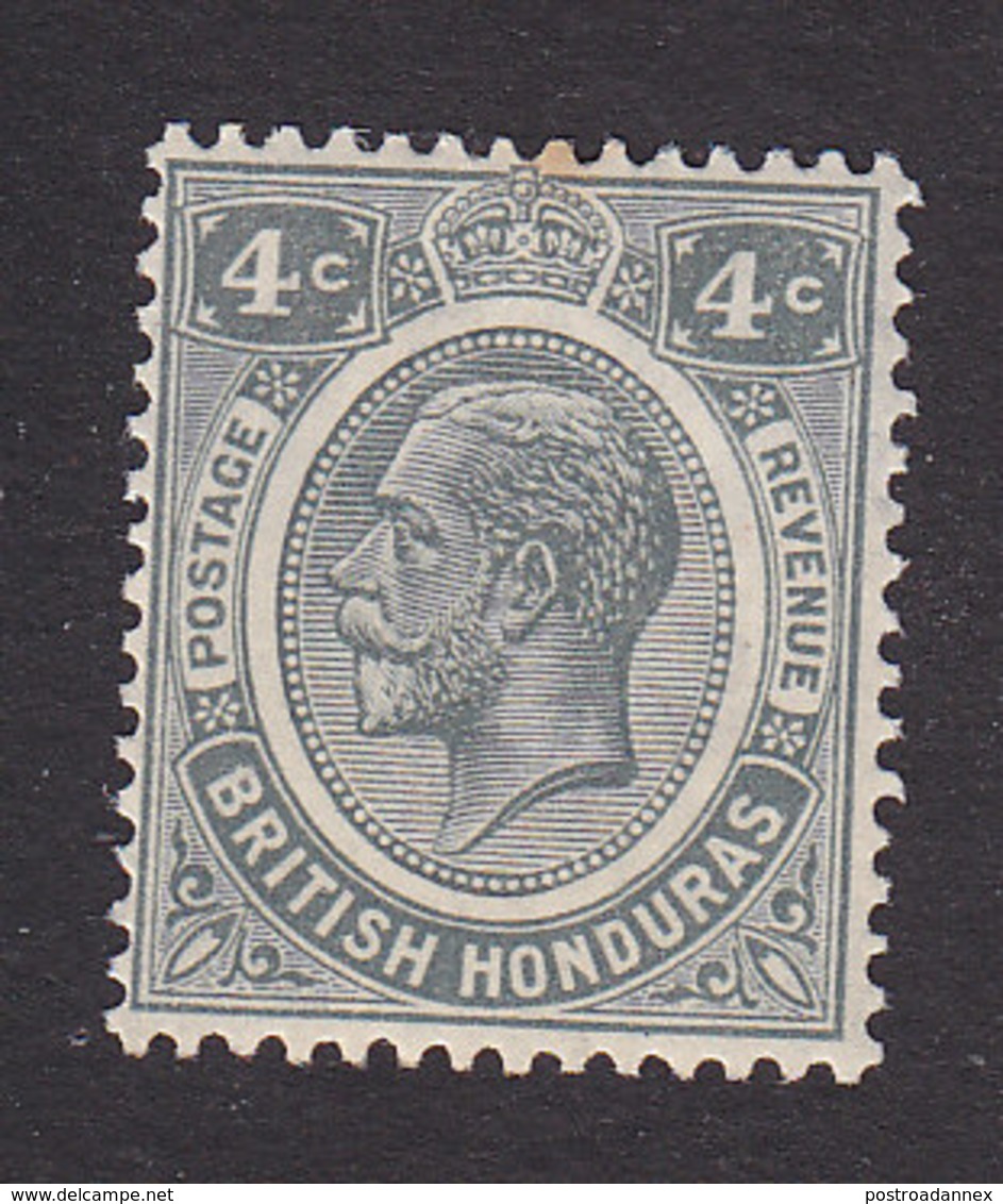 British Honduras, Scott #96, Mint Hinged, George V, Issued 1922 - Brits-Honduras (...-1970)
