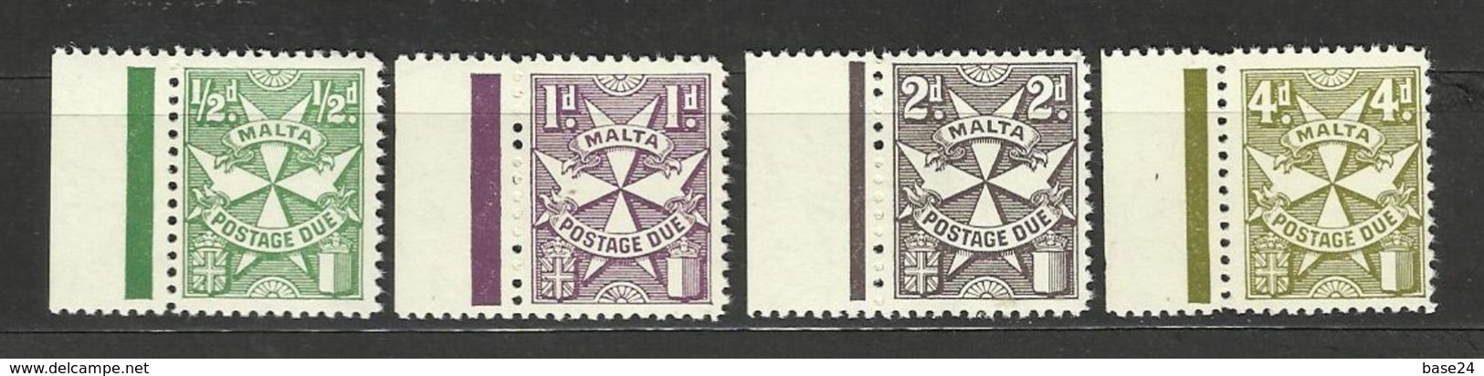 1967 Malta SEGNATASSE  POSTAGE DUE Serie Di 4 Valori (27/30) MNH** - Malta