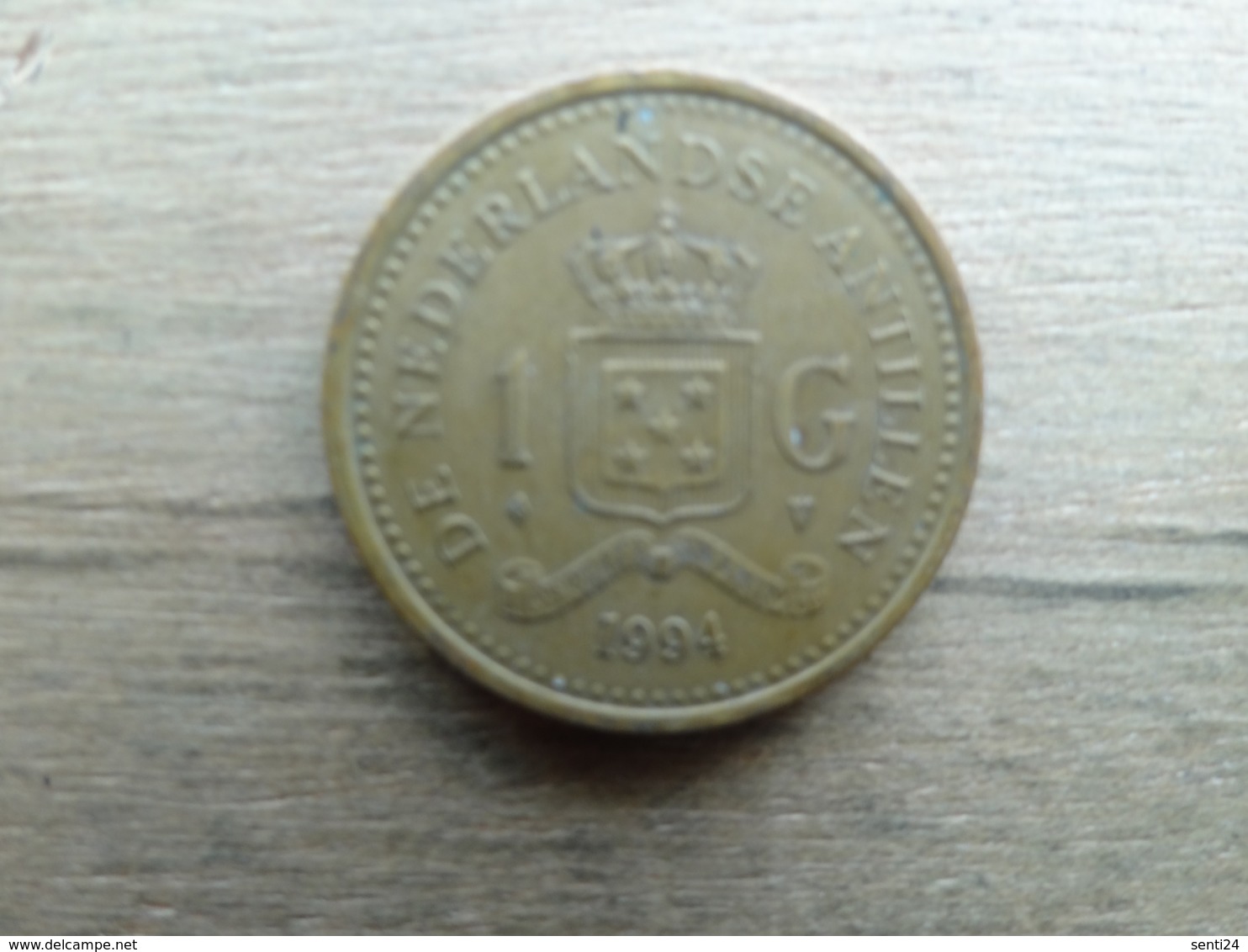 Antilles  Neerlandaises  1  Gulden  1994   Km 37 - Antilles Néerlandaises