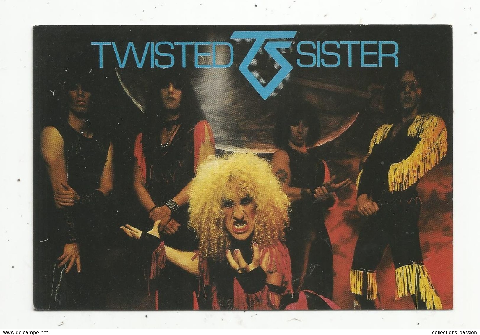 Cp , Spectacle , Artiste , Musique & Musiciens,  TWISTED SISTER , Heavy Metal Américain , Ed. Limite D'Edition, Vierge - Music And Musicians