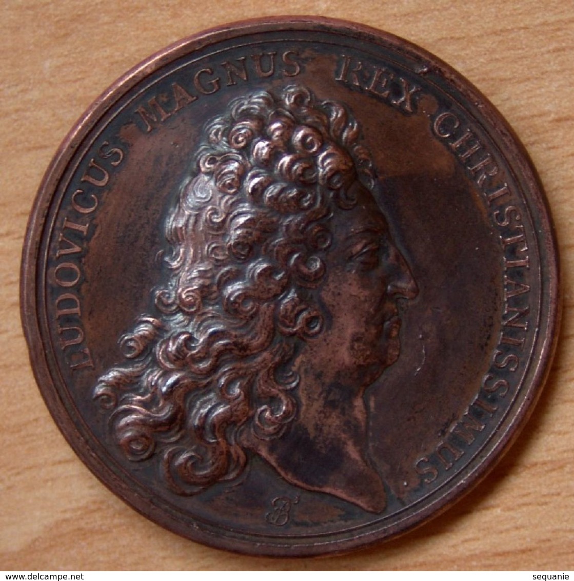 Médaille Louis XIV Et Philippe Duc D'Orléans 1700 - Royaux / De Noblesse