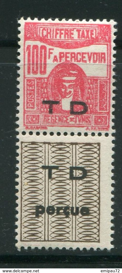 TUNISIE- Taxe Y&T N°58- Neuf Avec Charnière * - Timbres-taxe