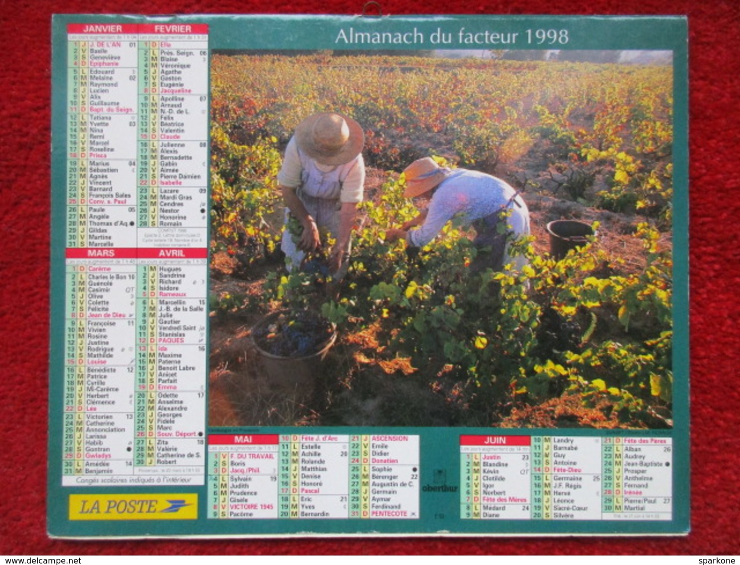L'Almanach Du Facteur. / De 1998 - Grand Format : 1991-00