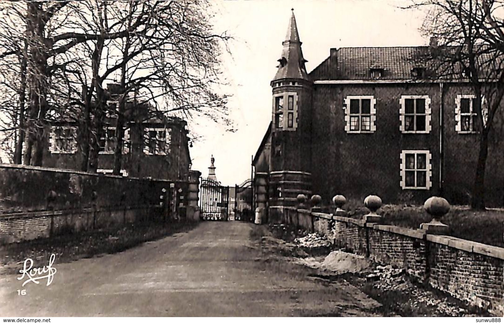 Wégimont - Entrée Du Château Vu De La Grand Route (1951) - Soumagne