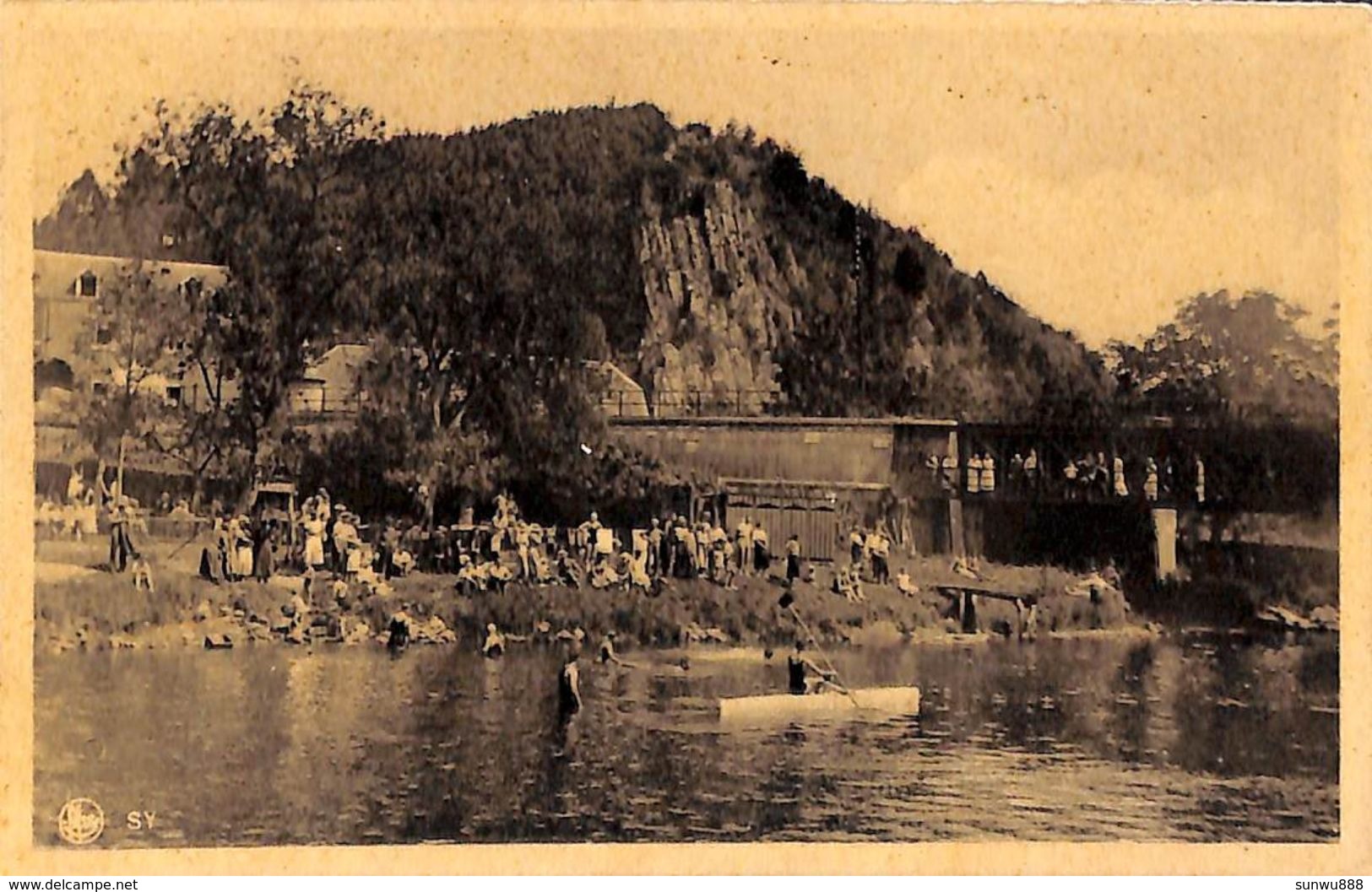 SY - Les Bains De La Laiterie Liégeoise - Au Bord De L'Ourthe (animée) - Ferrieres