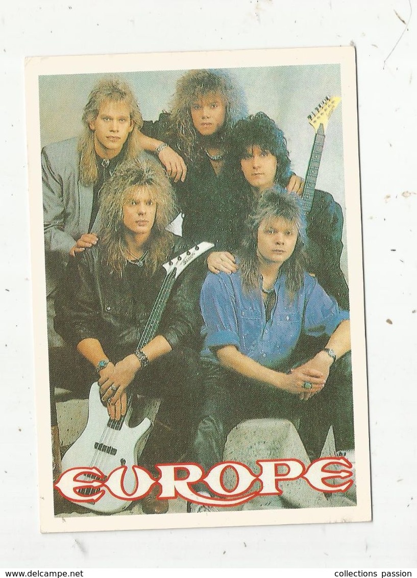 Cp , Spectacle , Artiste , Musique & Musiciens, EUROPE ,  Groupe De Rock Suedois , Vierge, Ed. Pop'card - Music And Musicians