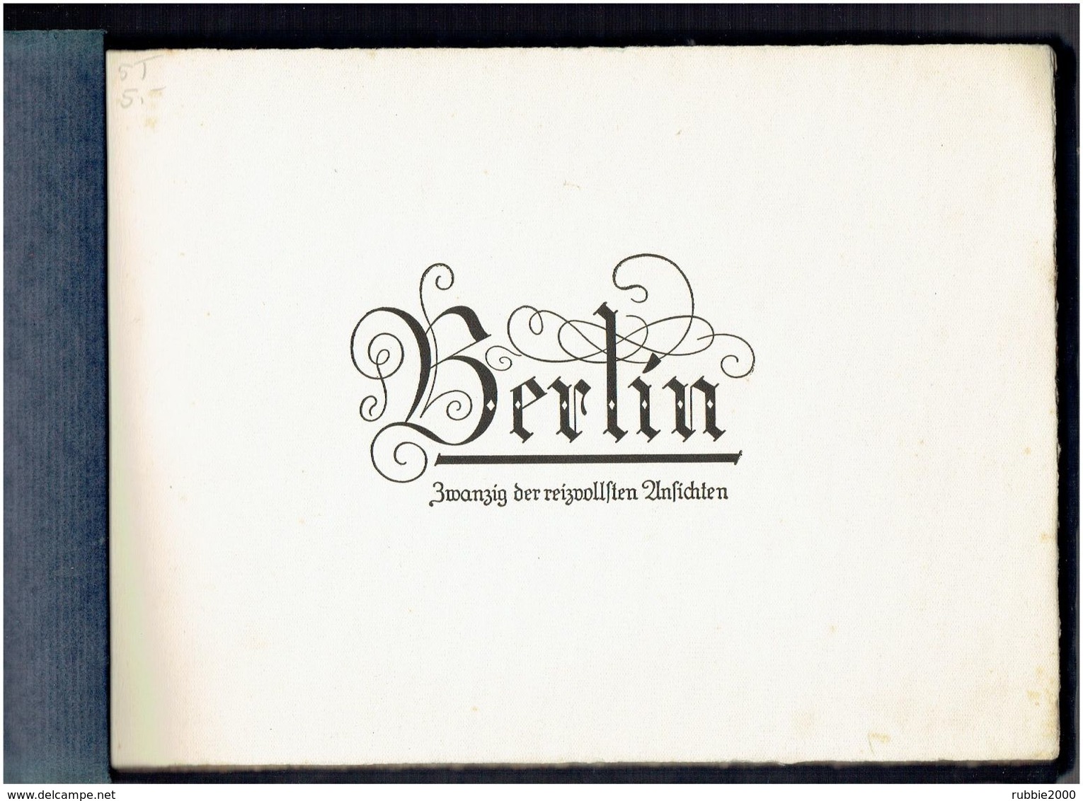 BERLIN KUNSTVERLAG J. WOLLSTEIN BERLIN ALBUM DE 20 PHOTOGRAPHIES EN TRES BON ETAT - Berlin & Potsdam