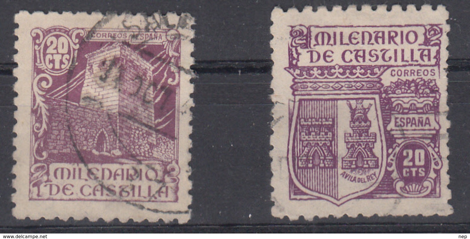 SPANJE - Michel - 1944 - Nr 915 + 916 - Gest/Obl/Us - Oblitérés