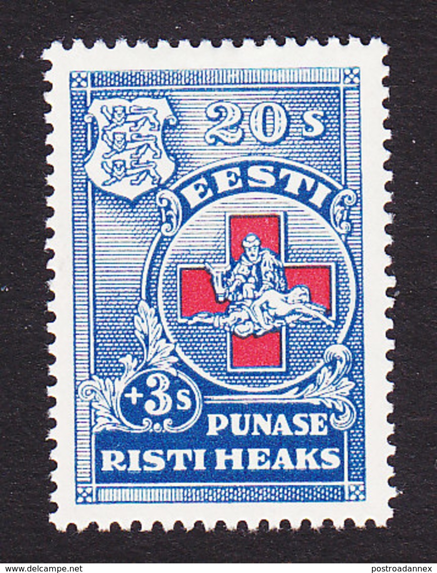 Estonia, Scott #B23, Mint Hinged, Red Cross, Issued 1931 - Estland