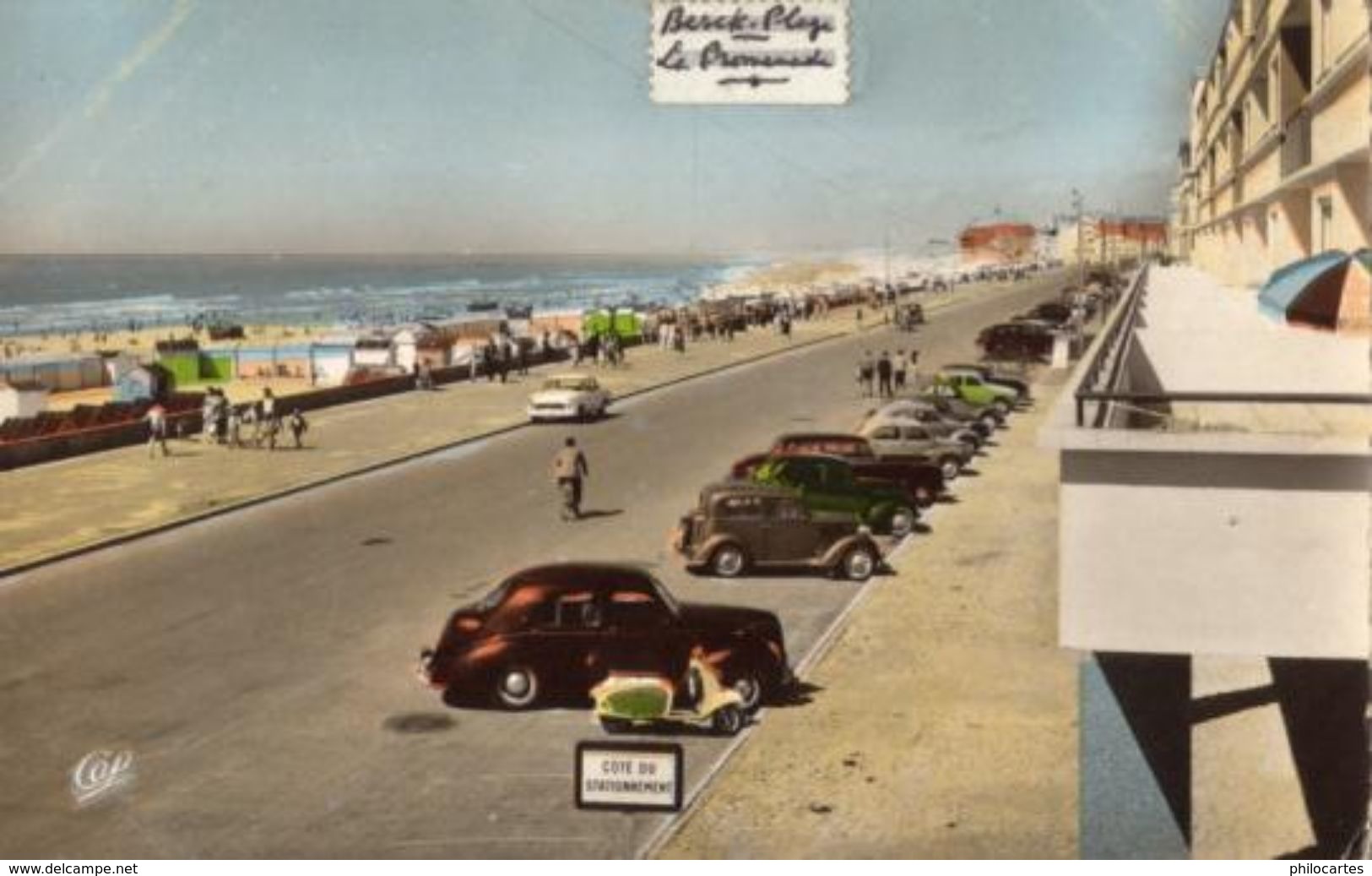 BERCK PLAGE  -  La Promenade - Berck