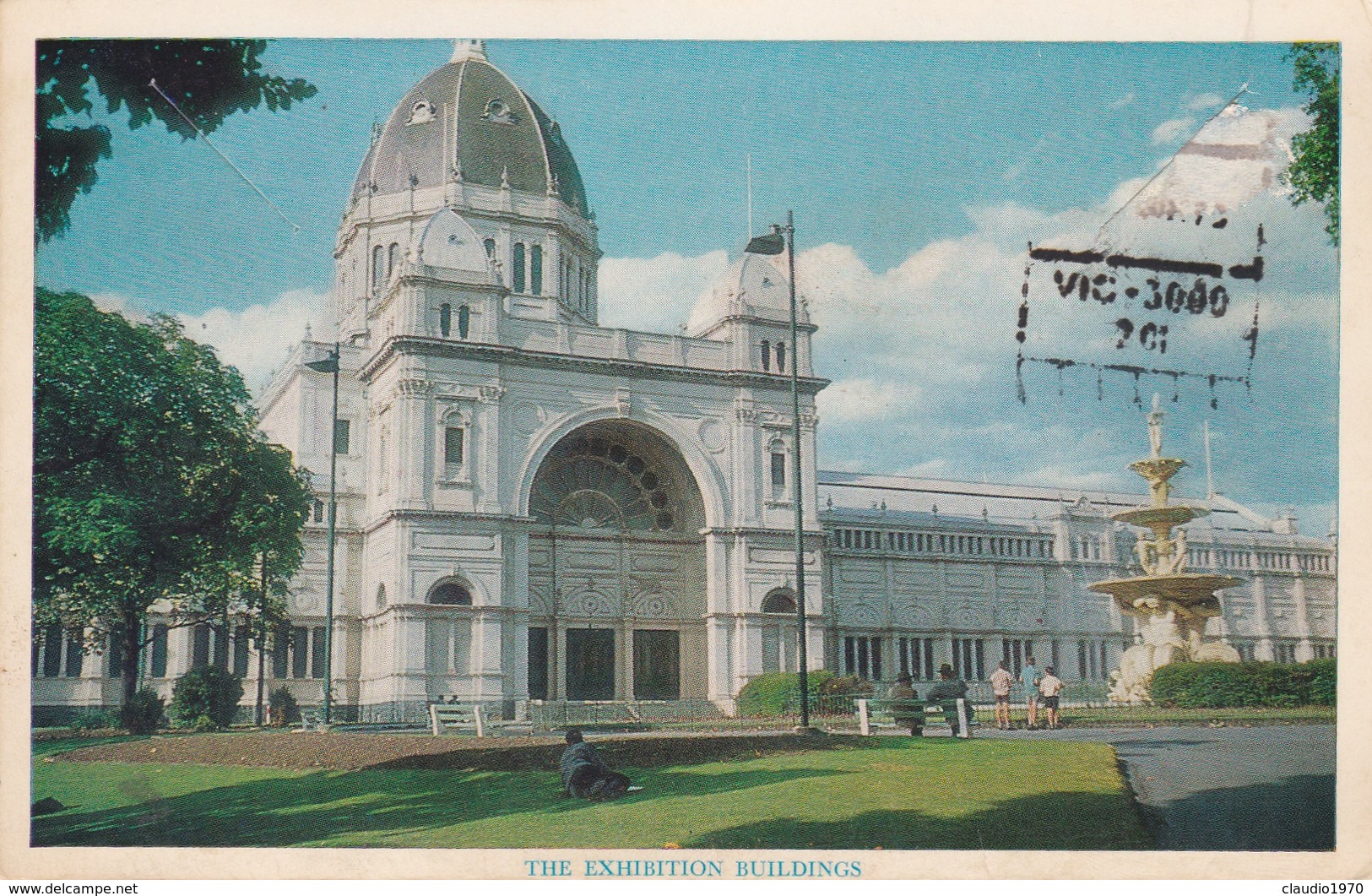 CARTOLINA - POSTCARD - AUSTRALIA - MELBOURNE - VITORIA - THE EXHIBITION BUILDINGS - Melbourne