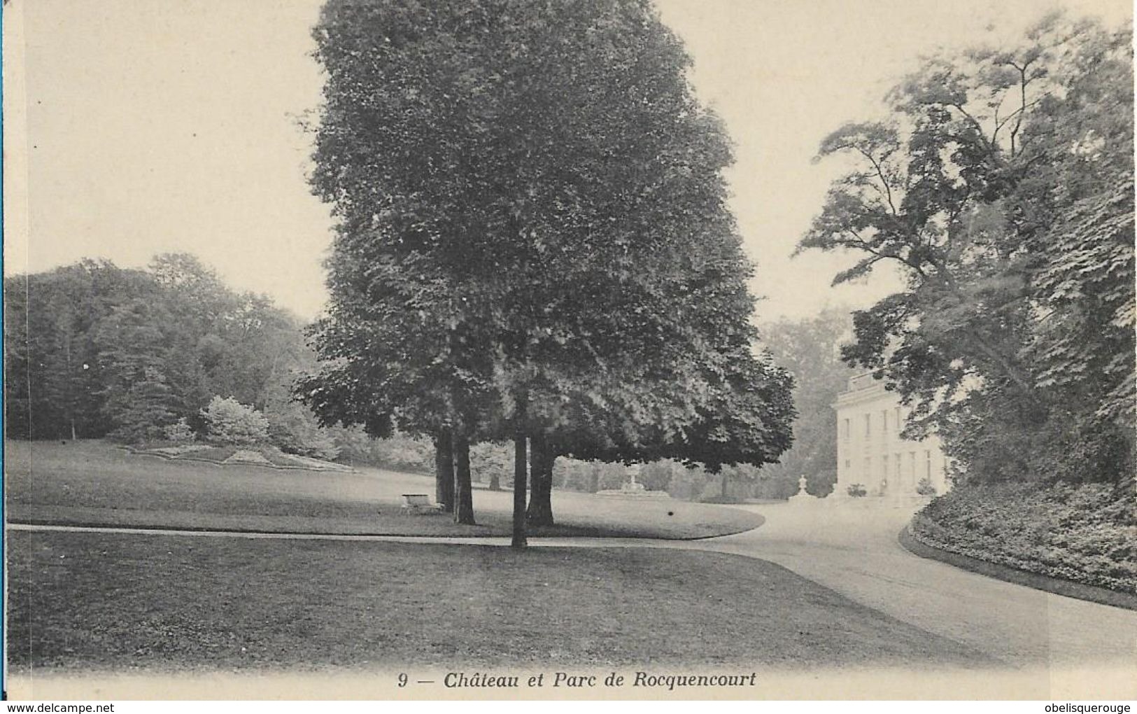 78 CHATEAU ET PARC DE ROCQUENCOURT - Rocquencourt