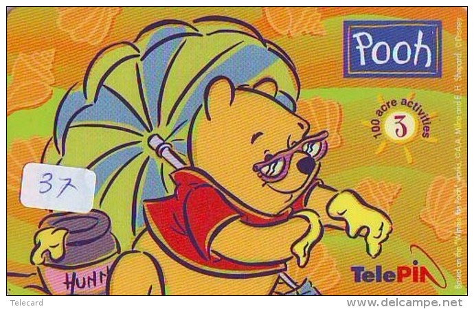 Télécarte  NEUVE DISNEY * INDONESIA (37) MINT Phonecard INDONESIE * WINNIE THE POOH * 0015-0420-01140 * TELEFONKARTE - Disney