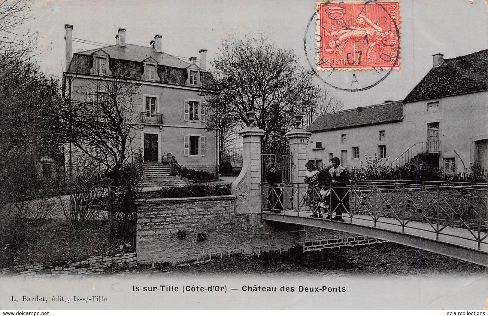 Is Sur Tille     21        Château Des Deux Ponts    (voir Scan) - Is Sur Tille