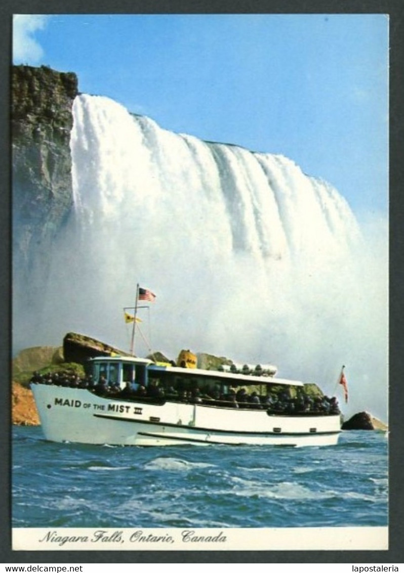 Niagara Falls. *The World Famous Tour Boat Maid Of The Mist...* Nueva. - Cataratas Del Niágara