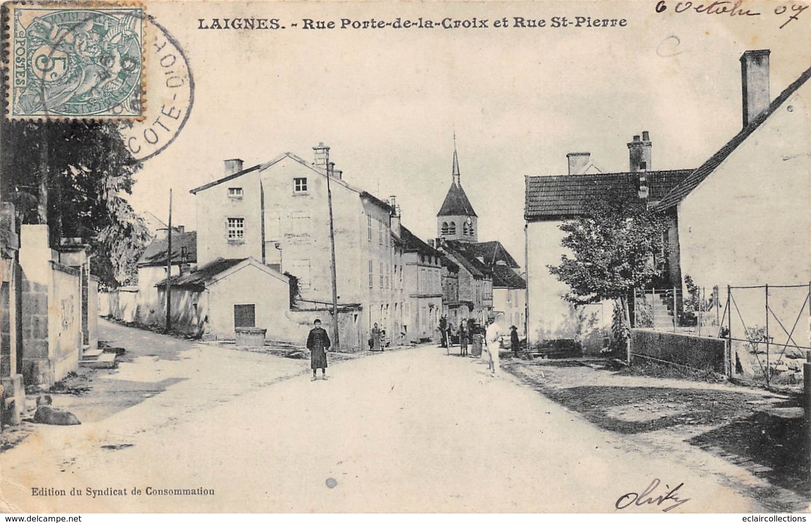 Laignes         21        Rue Porte De La Croix      (voir Scan) - Sonstige & Ohne Zuordnung