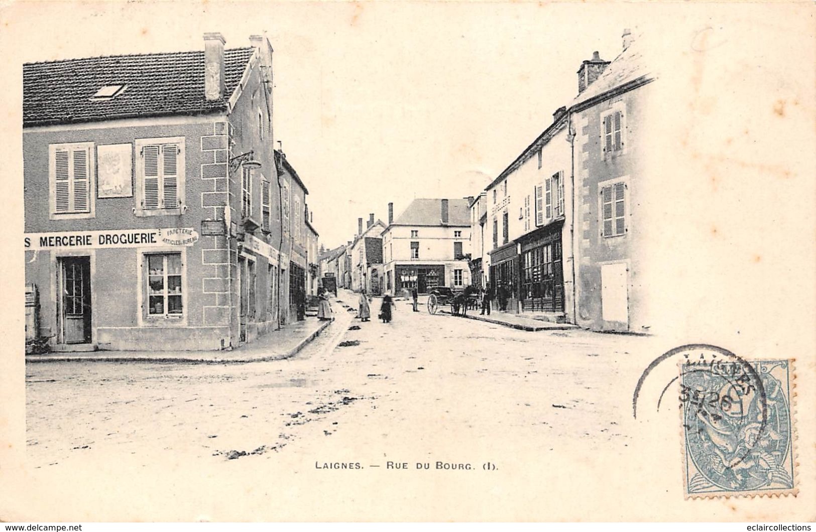 Laignes         21        Rue  Du Bourg      (voir Scan) - Autres & Non Classés