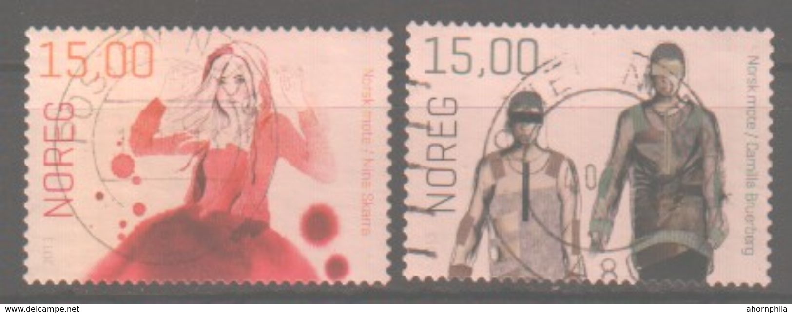 NORWEGEN - 2013 - MiNr. 1802+1803 - Gestempelt - Gebraucht