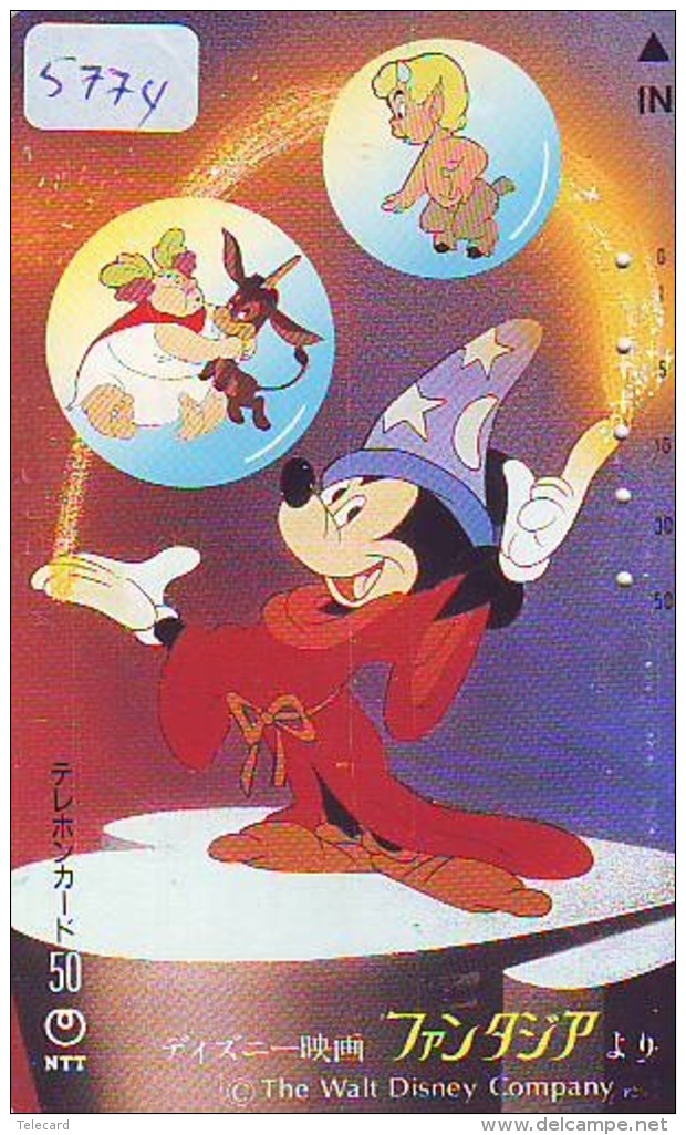 Télécarte Japon *  NTT 230-101 - DISNEY - MICKEY Magie     (5774)  Japan Phonecard Telefonkarte - Disney