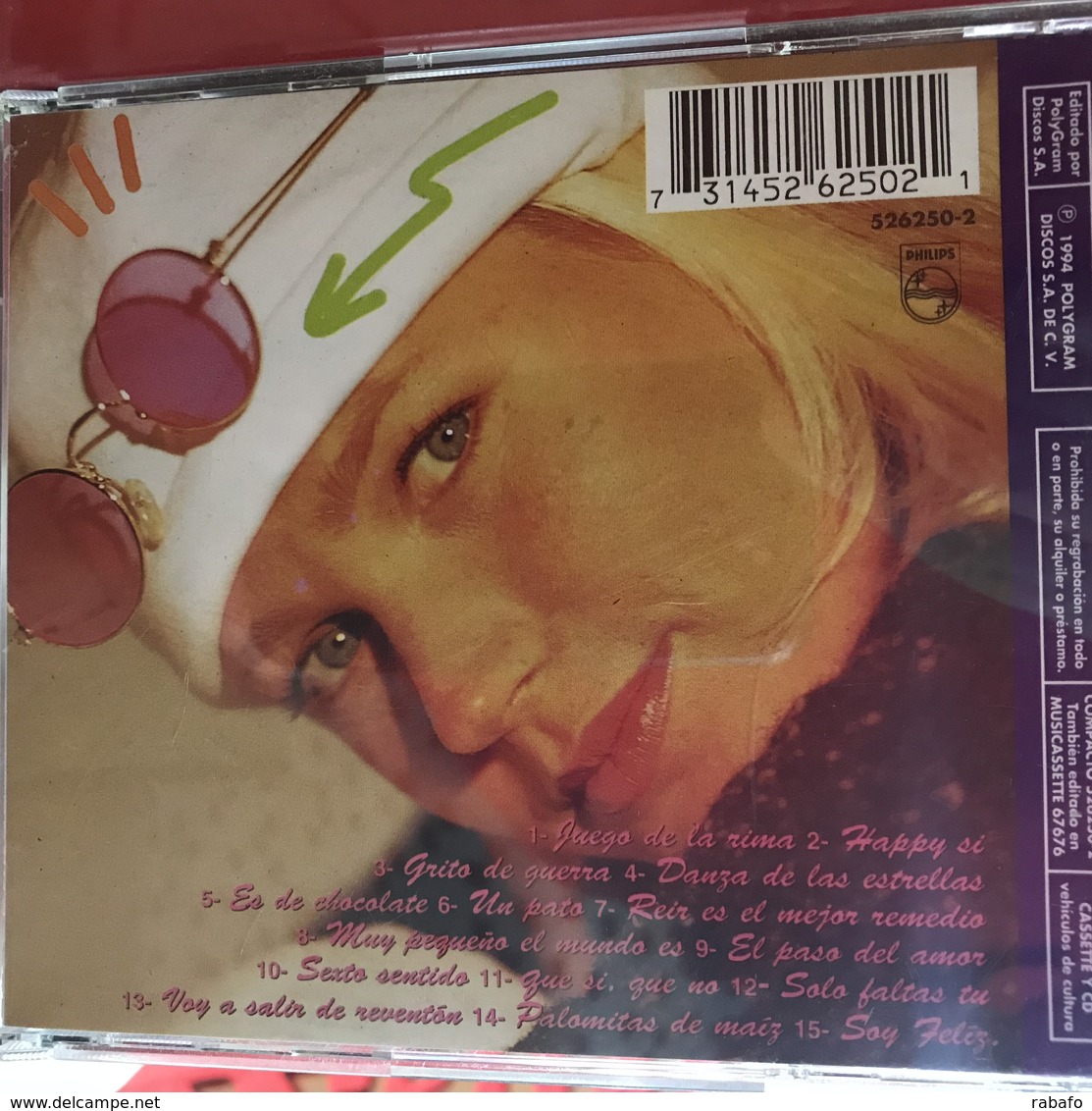 CD Argentino De Xuxa Año 1994 - Children