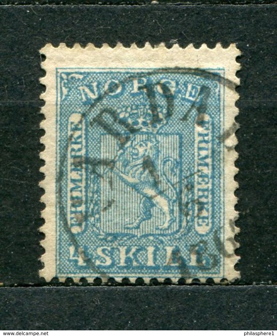 Norwegen Nr.8         O  Used       (885) - Oblitérés