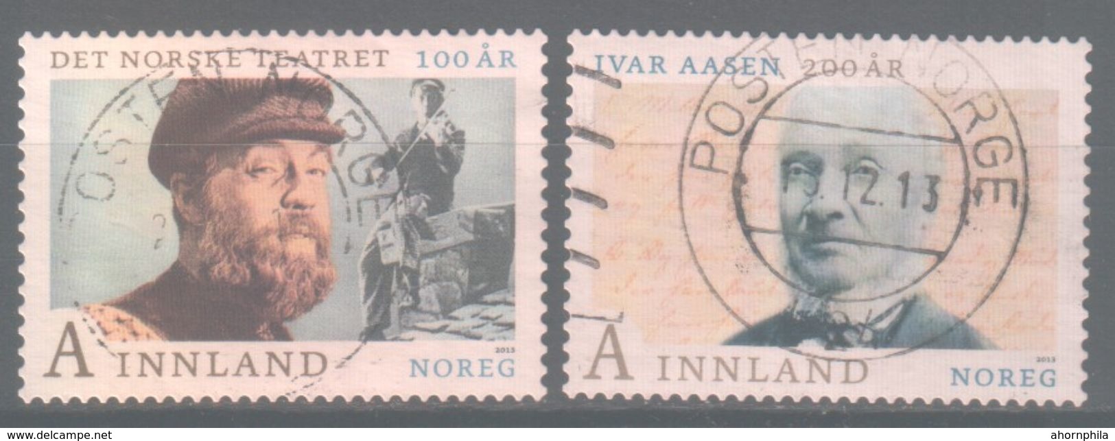 NORWEGEN - 2013 - MiNr. 1825+1826 - Gestempelt - Gebraucht