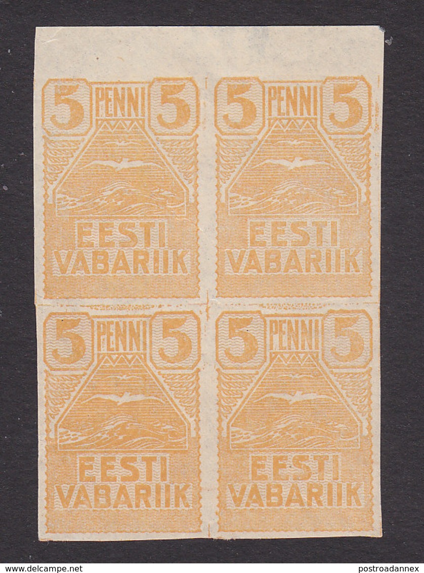 Estonia, Scott #27, Mint Hinged, Gull, Issued 1919 - Estland