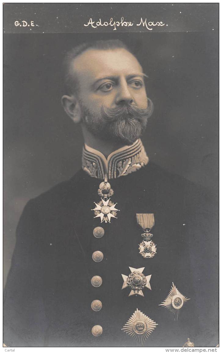 Adolphe Max - Politieke En Militaire Mannen