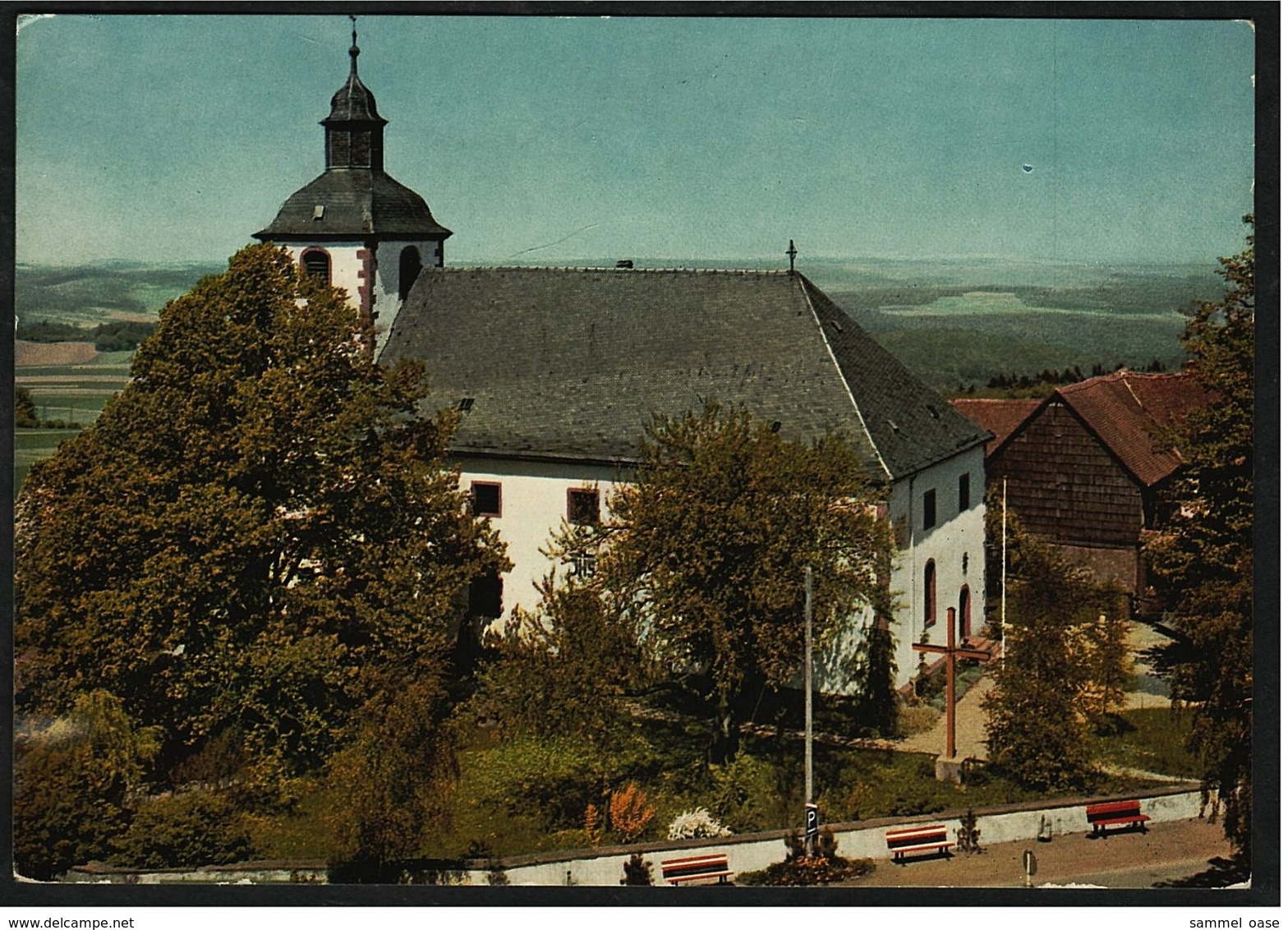 Neunkirchen Im Odenwald  -  Evang. Pfarrkirche  -  Ansichtskarte Ca.1975    (8166) - Odenwald