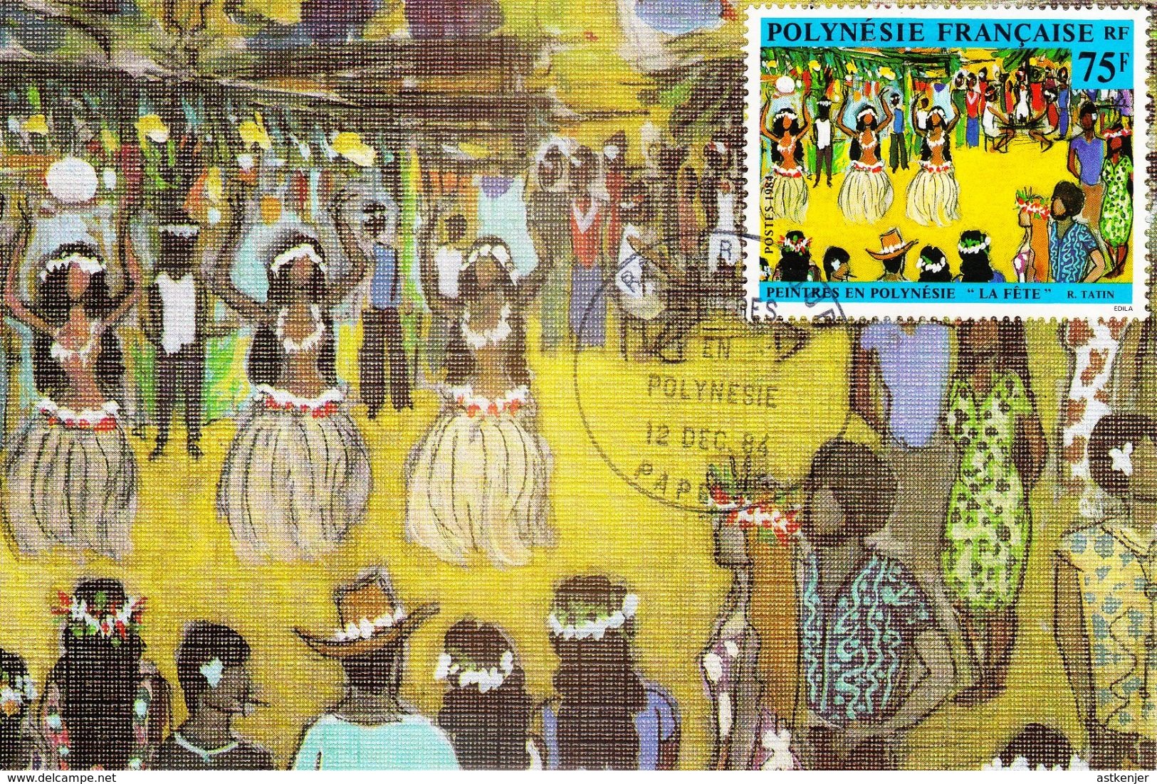 POLYNESIE FRANCAISE - CARTE (CM) De 1984 N° 225 - Maximumkaarten