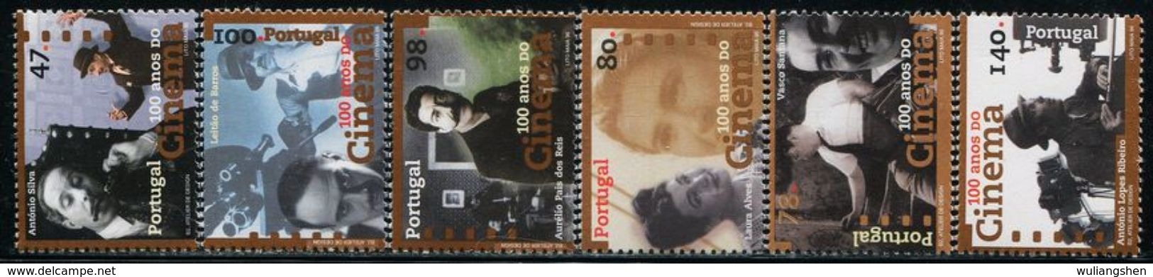 XD1139 Portugal 1996 Film Century Classic 6V MNH - Ungebraucht